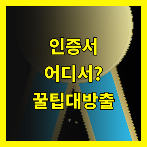 공동인증서 발급 전 필독! 은행 vs 증권사, 어디가 유리할까?