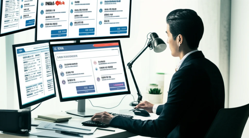 온라인 자동차 보험 비교 화면