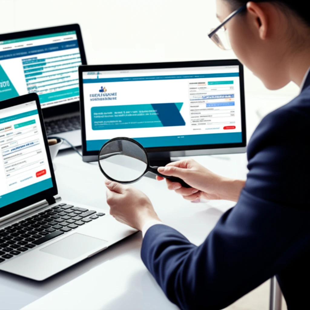 자동차 보험 비교 화면