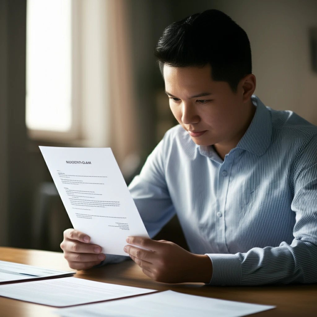 이의 제기 서류