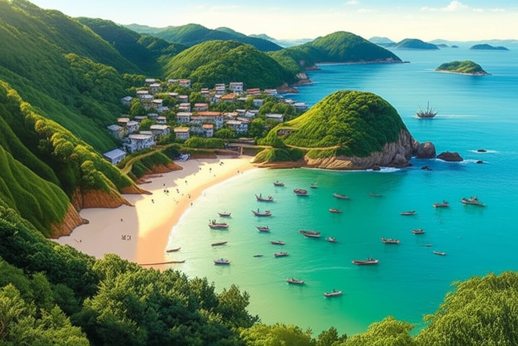 오슬롭 해안 풍경