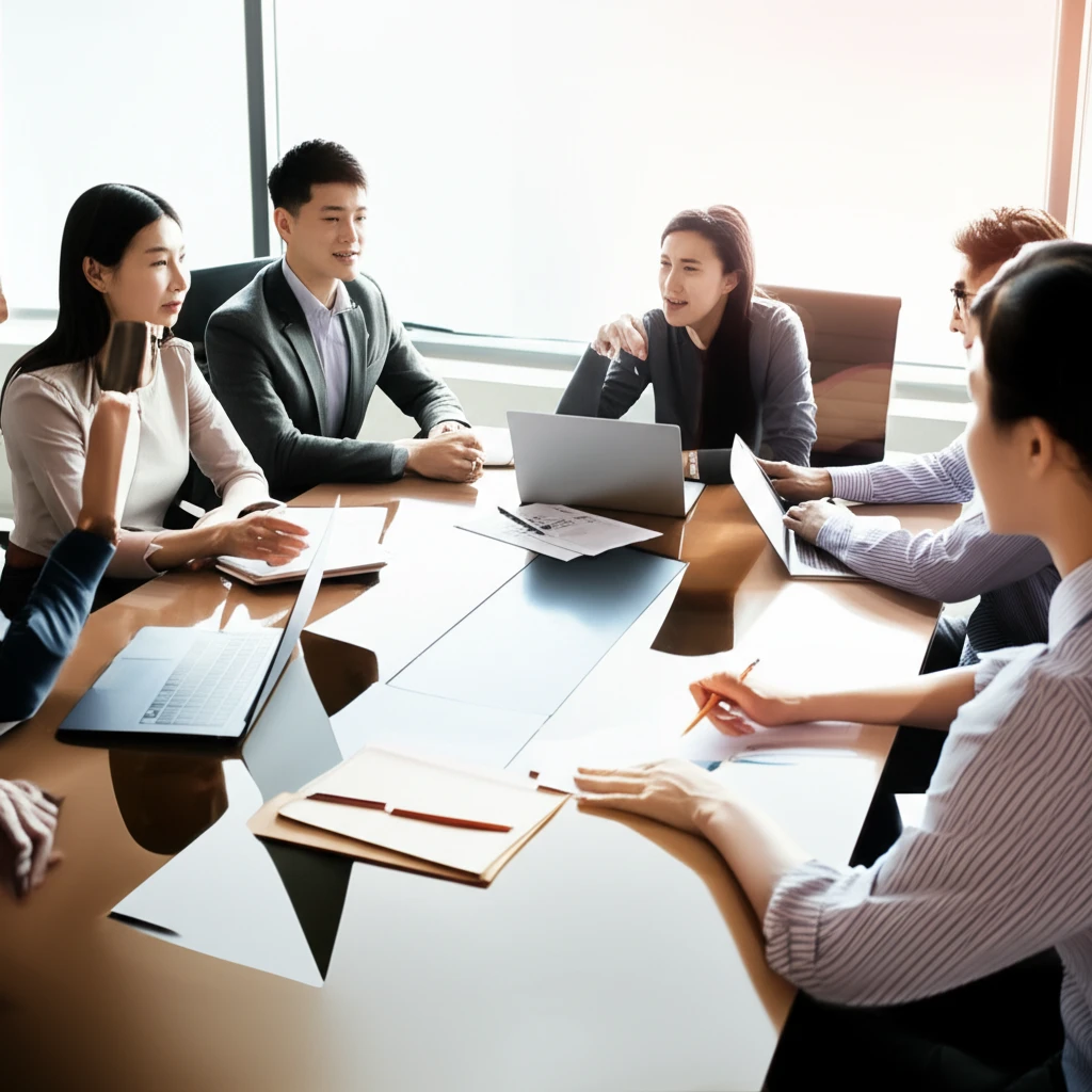 지속적인 발전을 상징하는 이미지