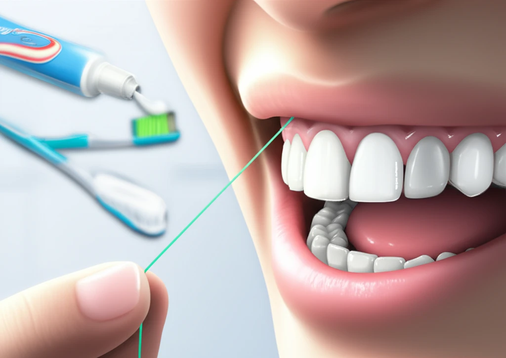 올바른 칫솔질 방법 이미지