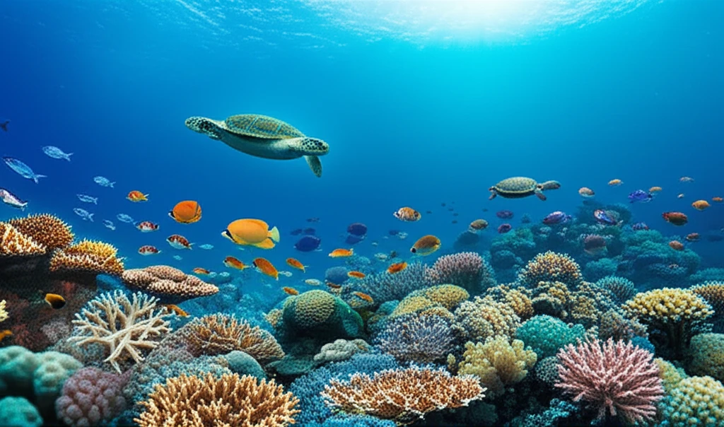 발리카삭 섬 산호초