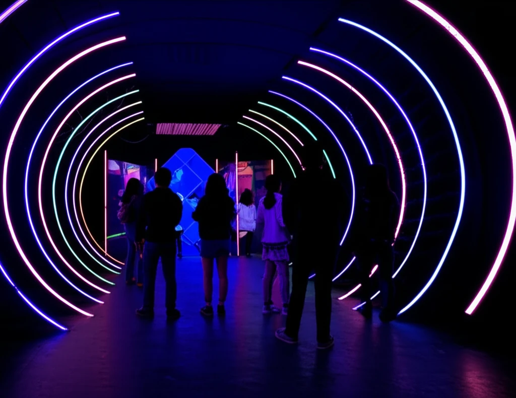 럭셔리 쇼핑을 즐기는 모습