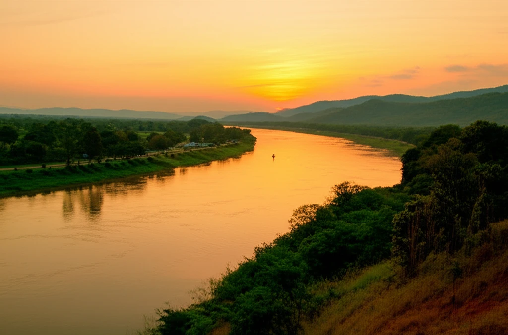 칸차나부리 전경