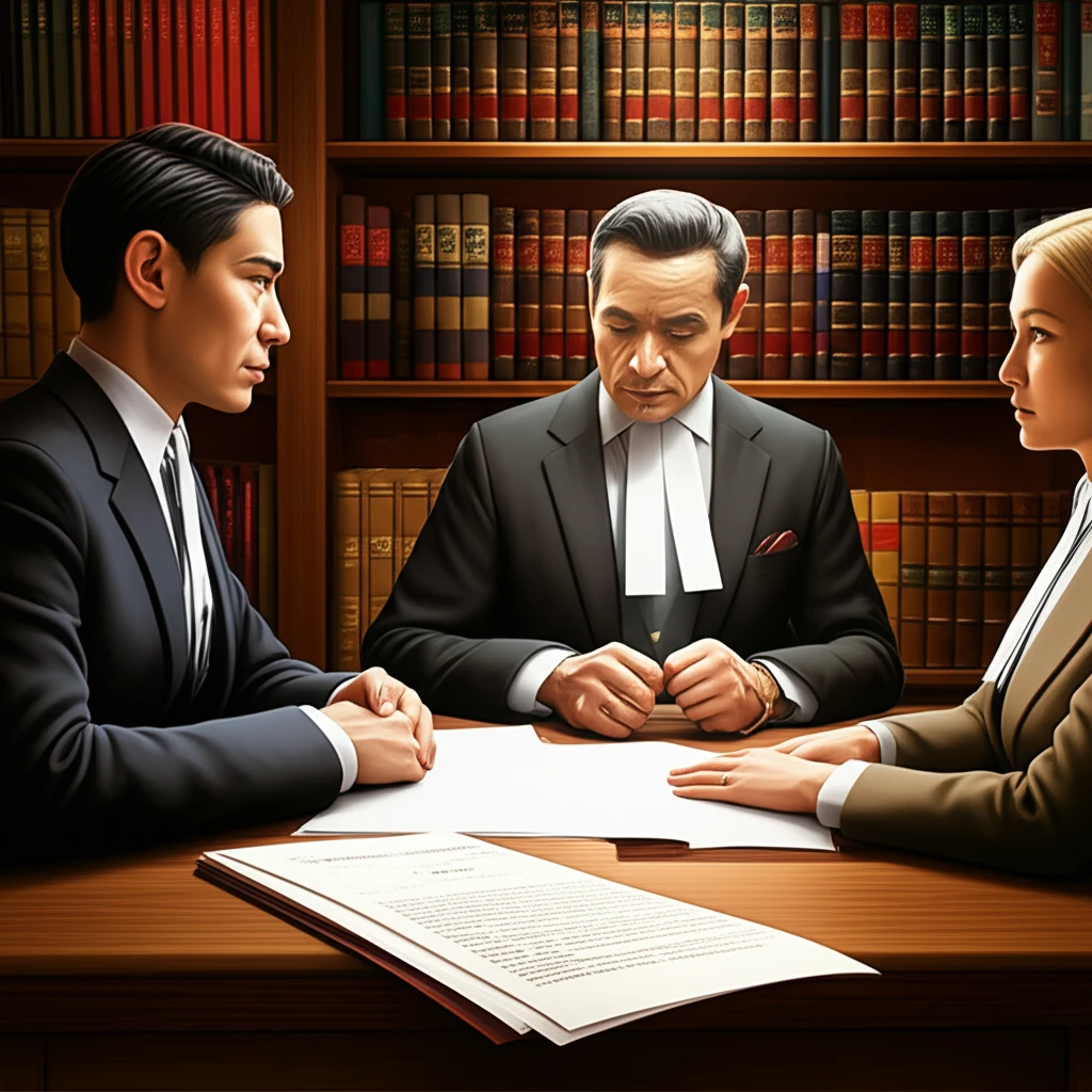 변호사 위임 계약 이미지