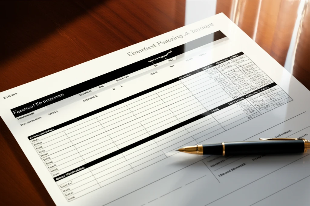 자금집행계획서 양식 예시 1