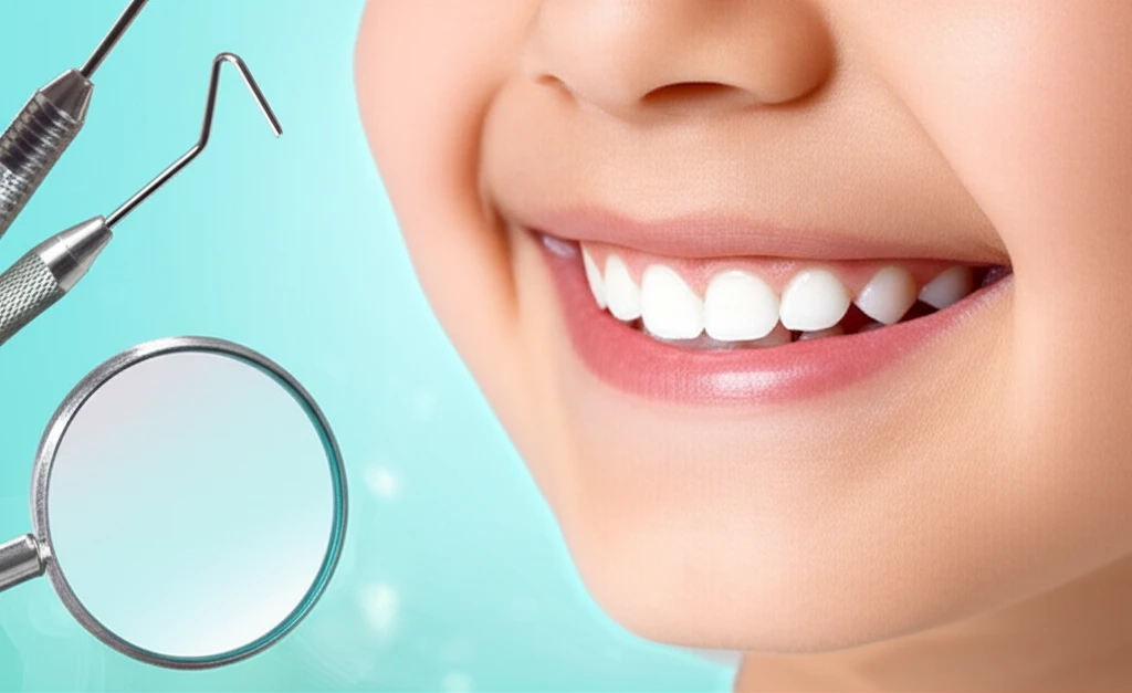 건강하게 웃는 아이의 미소