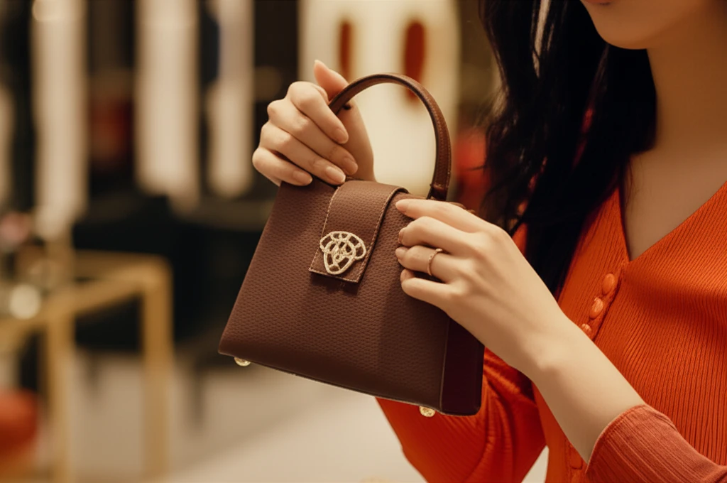 패션 아이템을 착용한 젊은이들