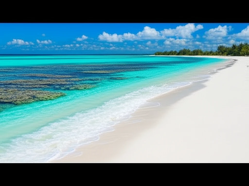 보라카이 화이트 비치의 고운 모래사장