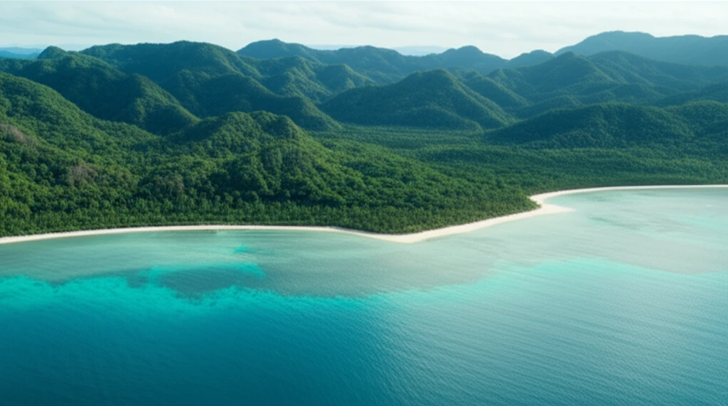 팔라완 평화로운 해변