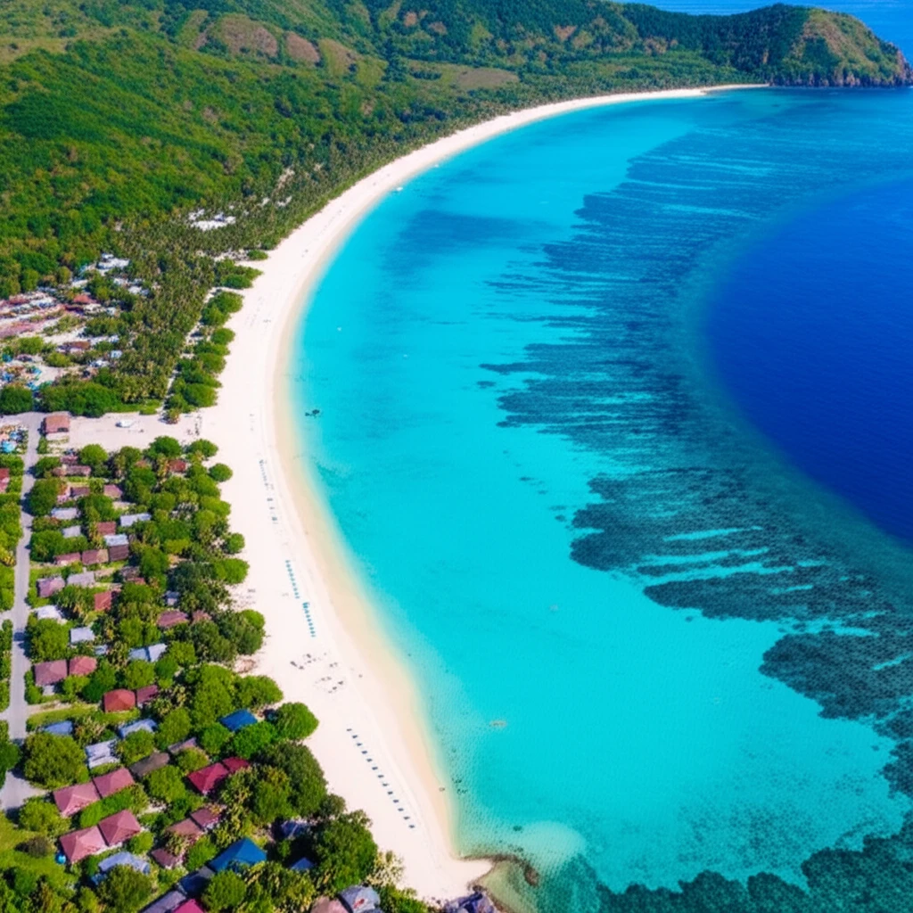 보라카이 환경 복원 작업 이미지