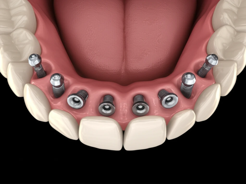 무치악 임플란트 시술 과정