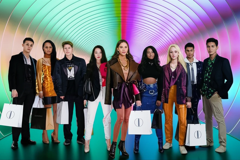 MZ세대의 명품 소비 모습