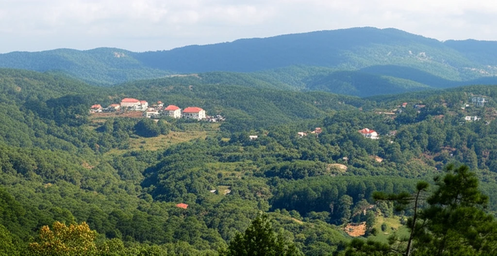 달랏의 평화로운 풍경