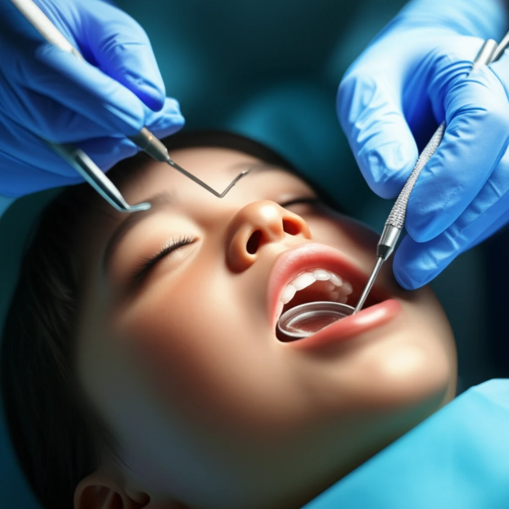 아이들을 위한 치과 진료실 내부 모습