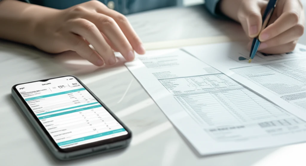 누락된 서류를 나타내는 이미지