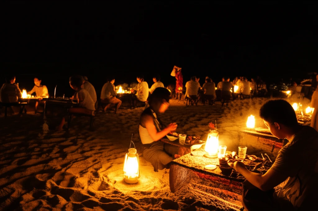 깟바 해산물 바비큐