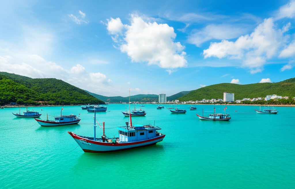 나트랑의 아름다운 풍경