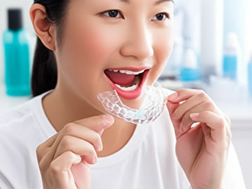 자가 미백 키트 이미지