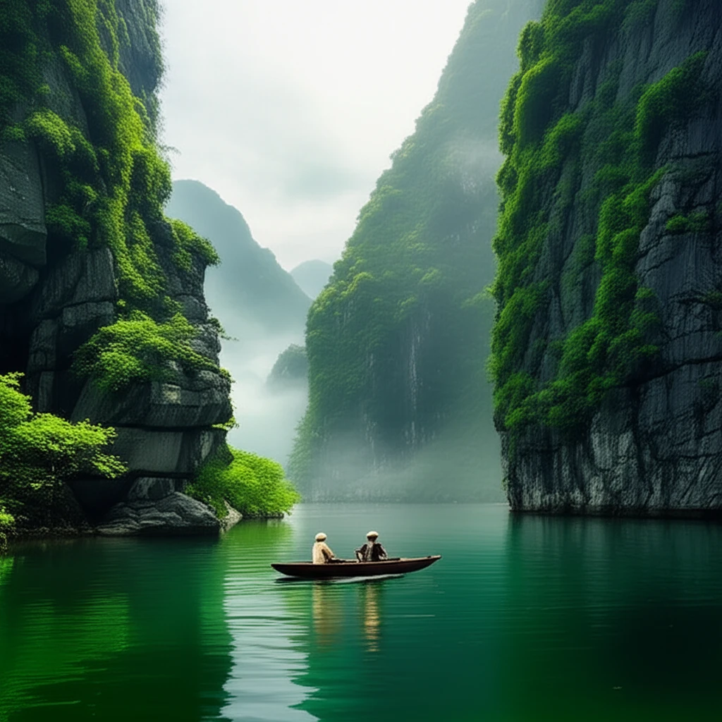 짱안 경관 단지 보트 투어