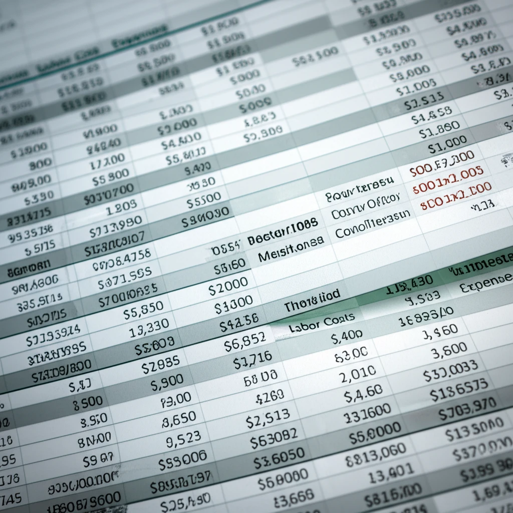 자금집행계획서 양식 예시 2