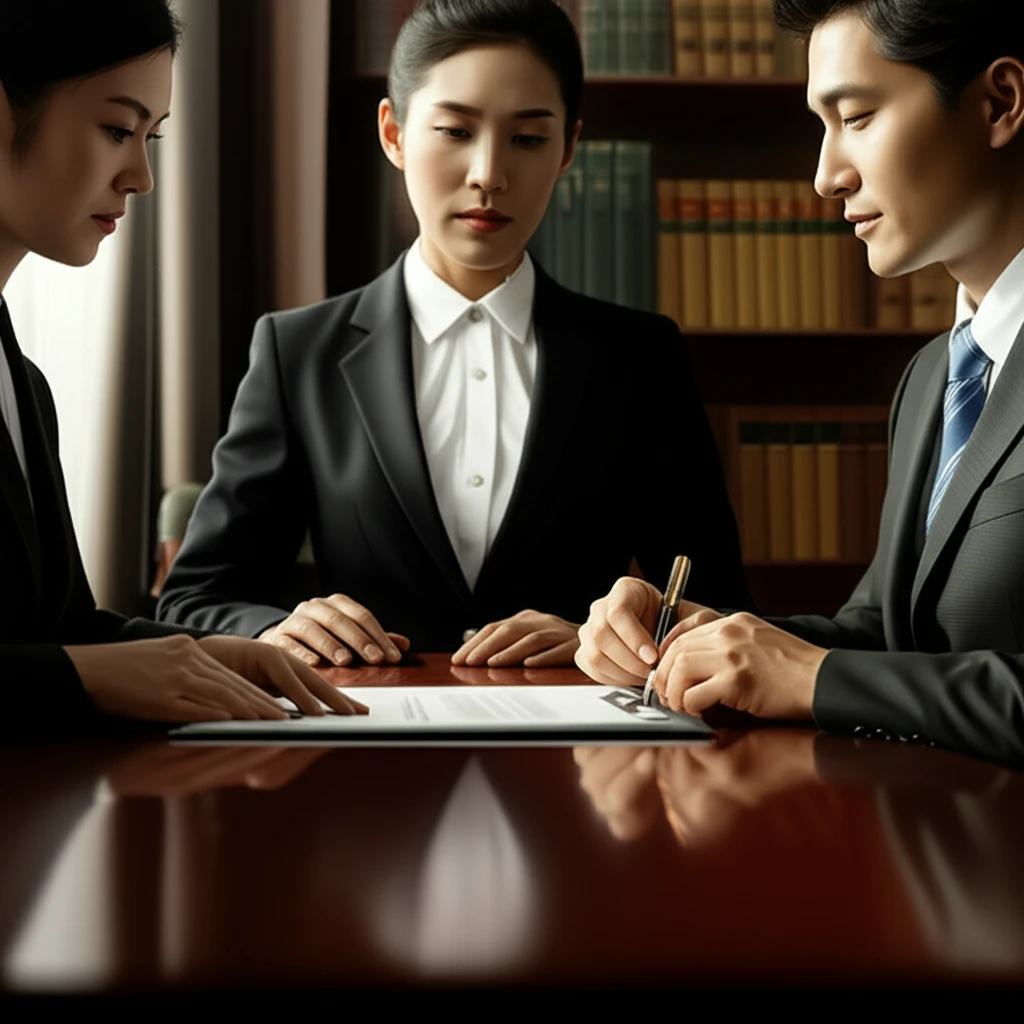 성공적인 법률 관계를 위한 핵심 원칙을 나타내는 이미지