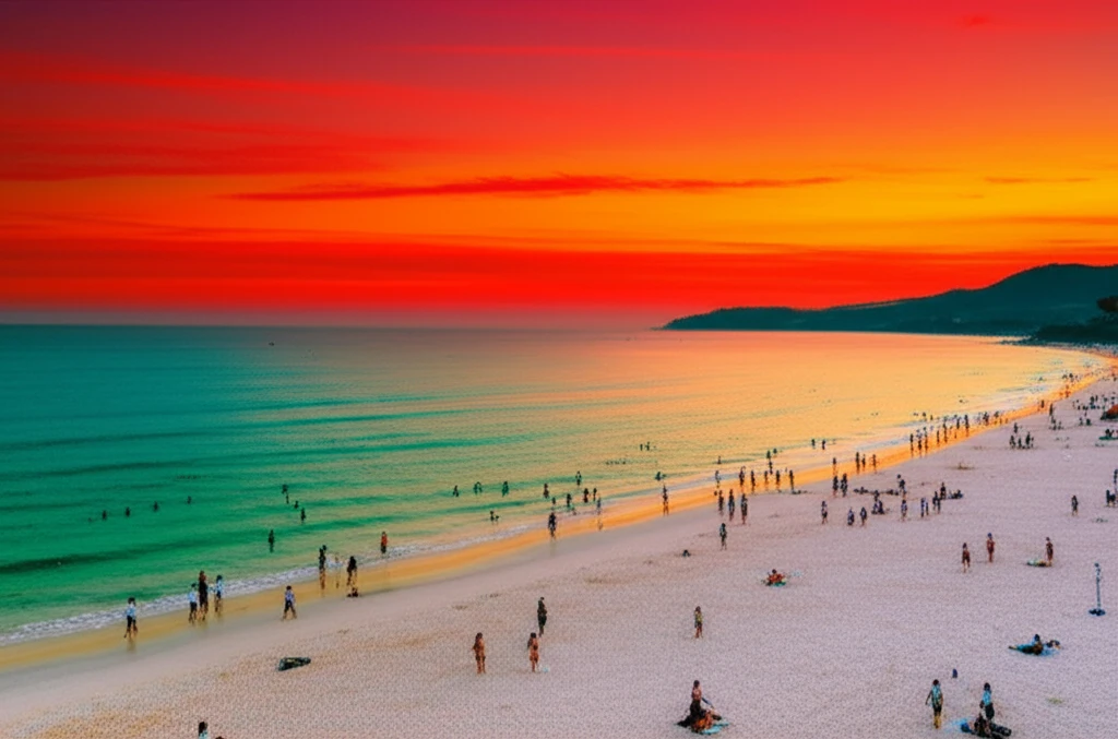 미케 해변에서 즐기는 해양 스포츠