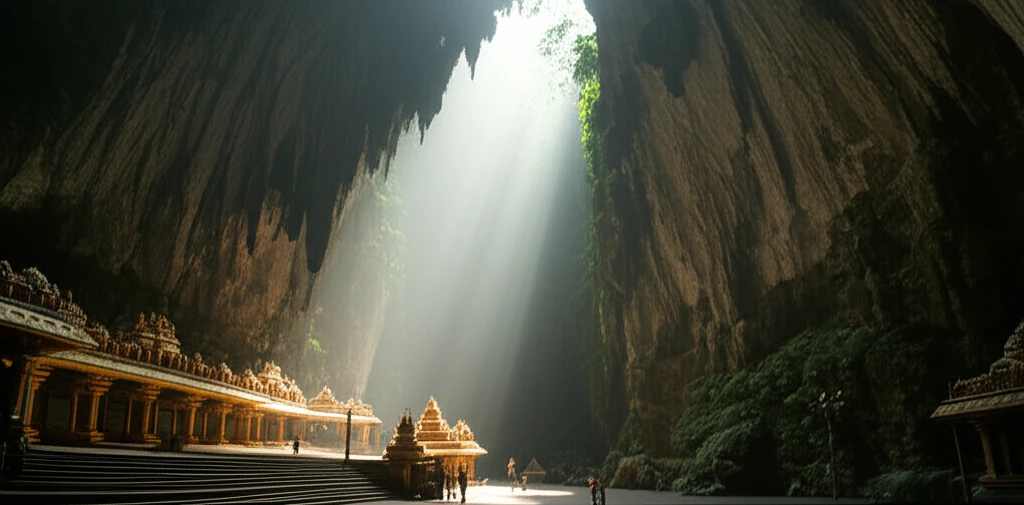 바투 동굴 내부 이미지