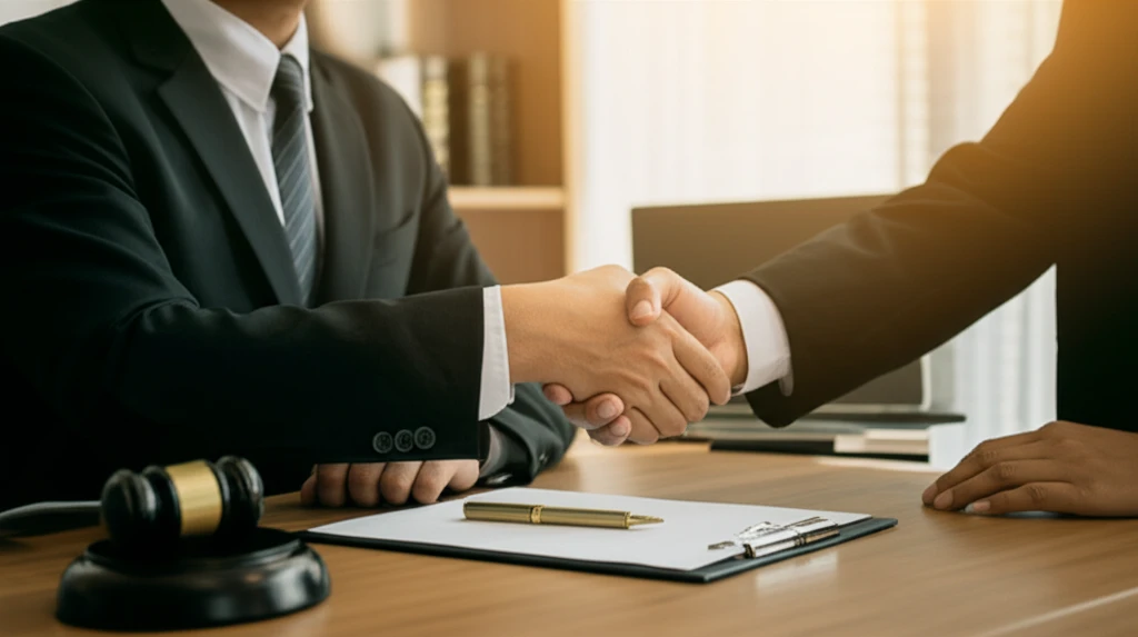 법률 서비스 조건의 정의와 중요성을 나타내는 이미지