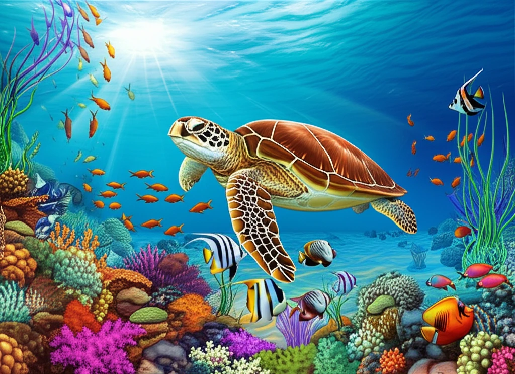 아포 섬 해변 풍경