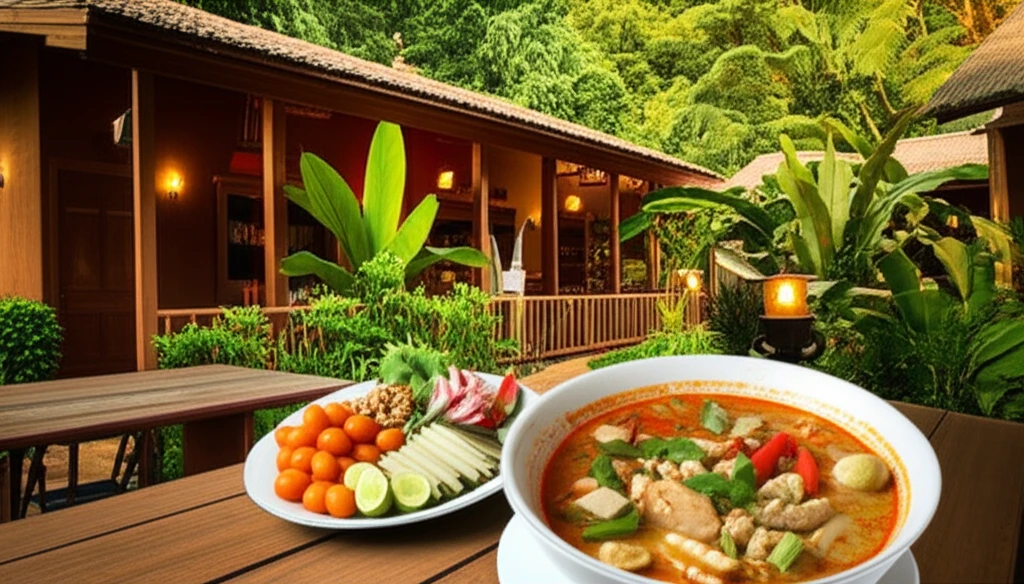 매홍손 시장의 길거리 음식