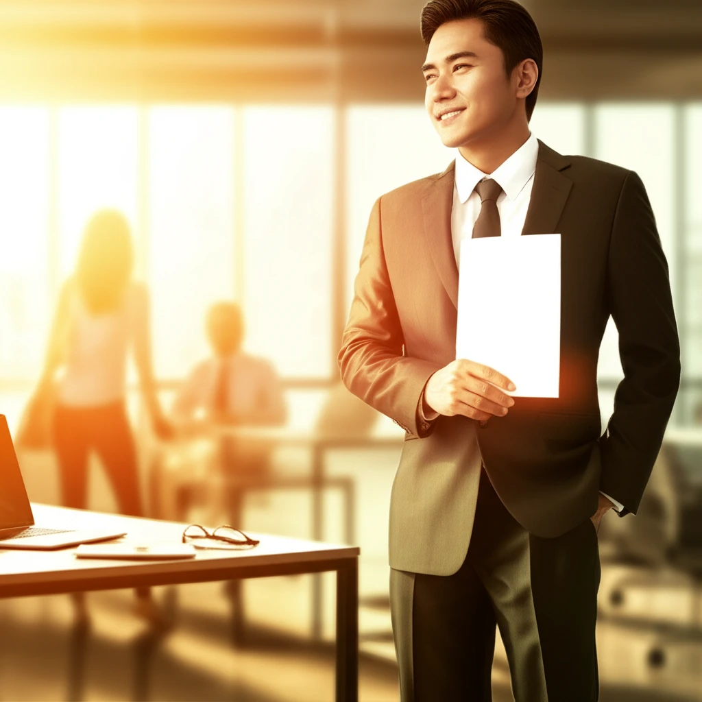 보험금 청구 과정을 성공적으로 마무리하는 모습