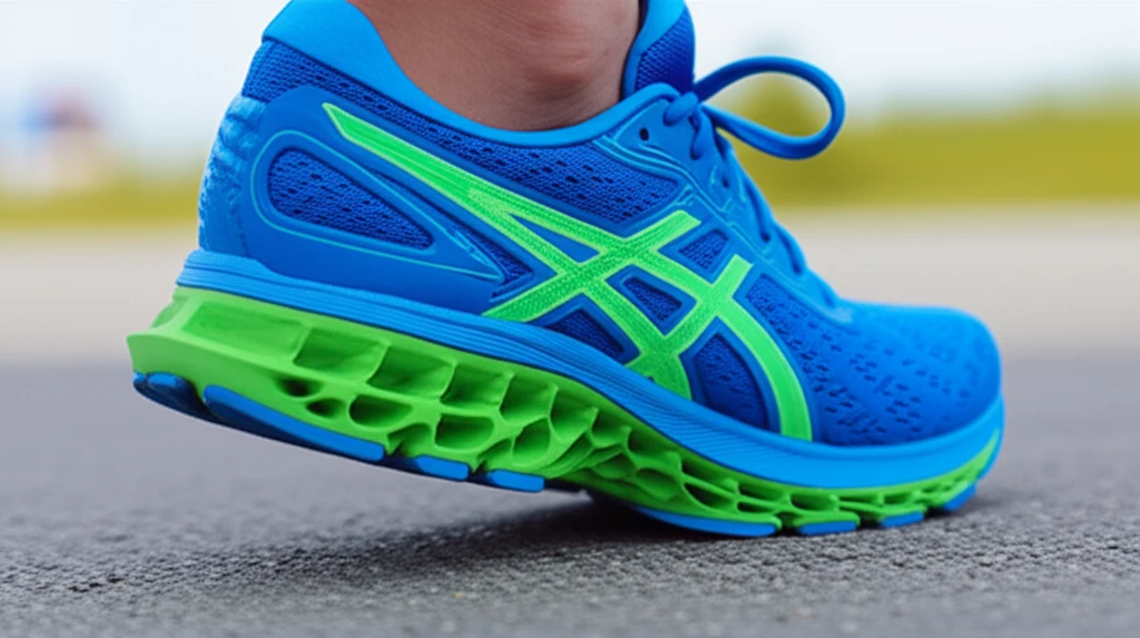 쿠션화와 안정화의 중창 구조 비교