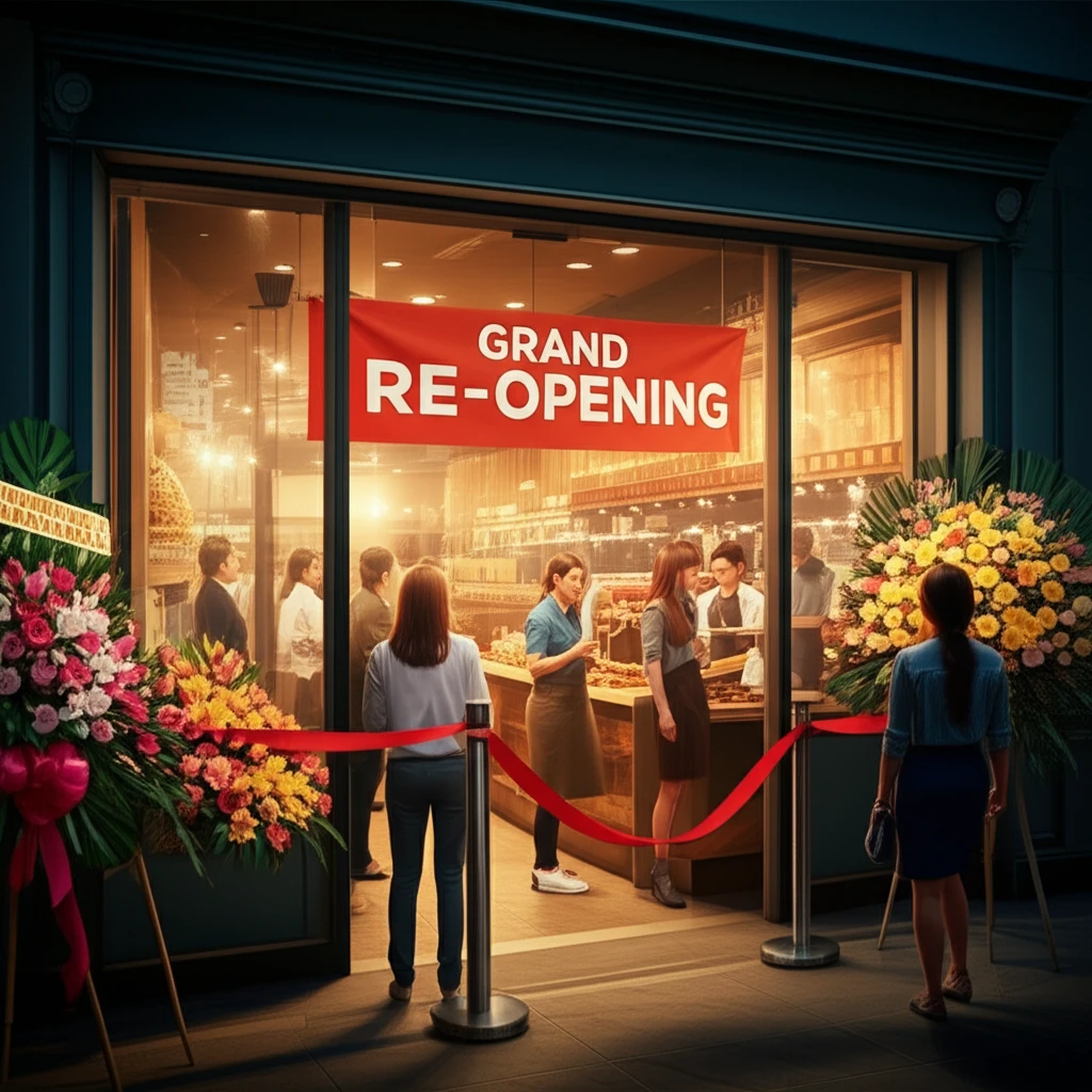 재개업과 정부 지원금 연관성 이미지