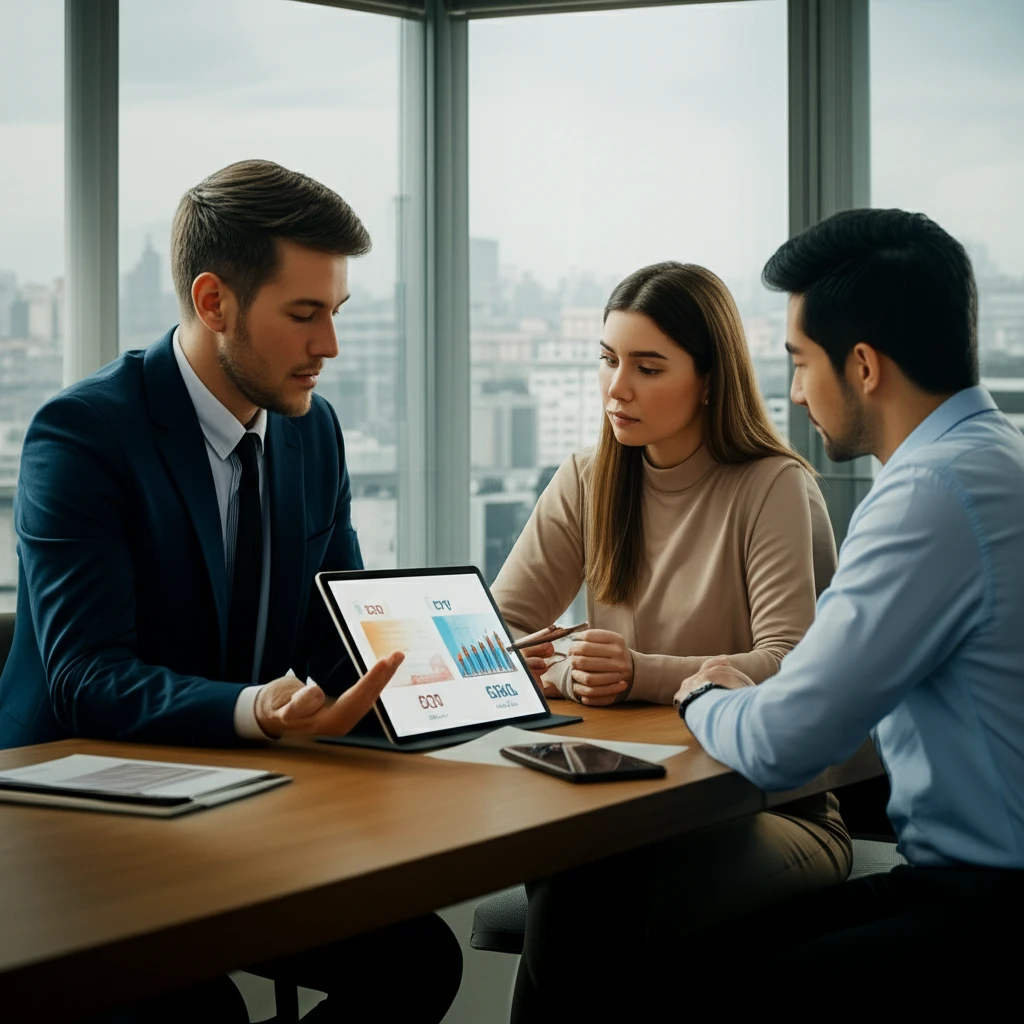 대출 한도 계산에 사용되는 주요 지표인 DSR과 LTV를 보여주는 다이어그램