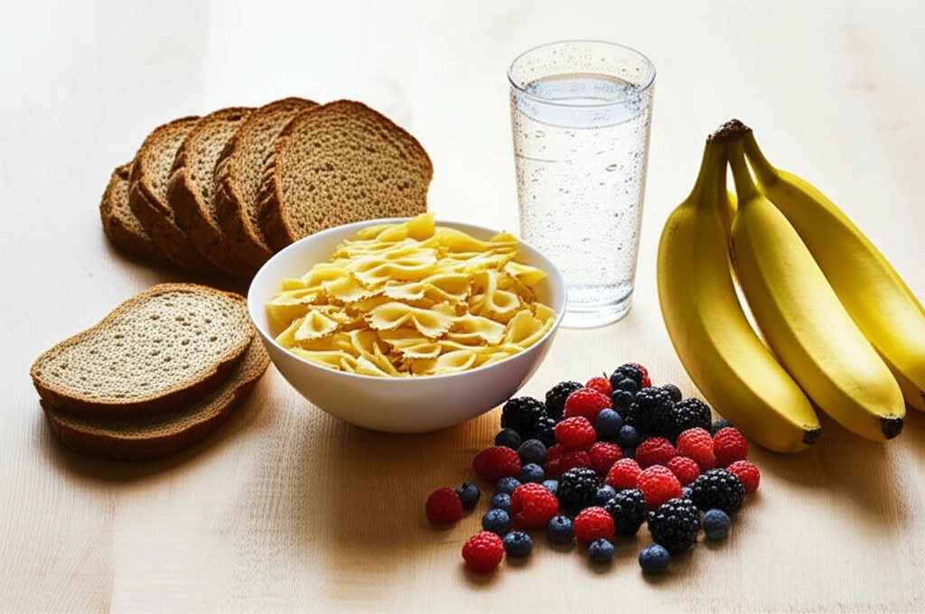 대회 전 영양 섭취 전략