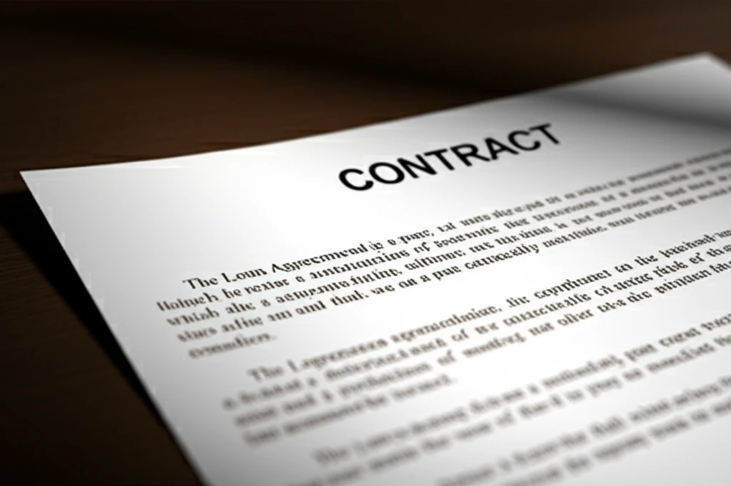 대출 금리를 계산하는 모습