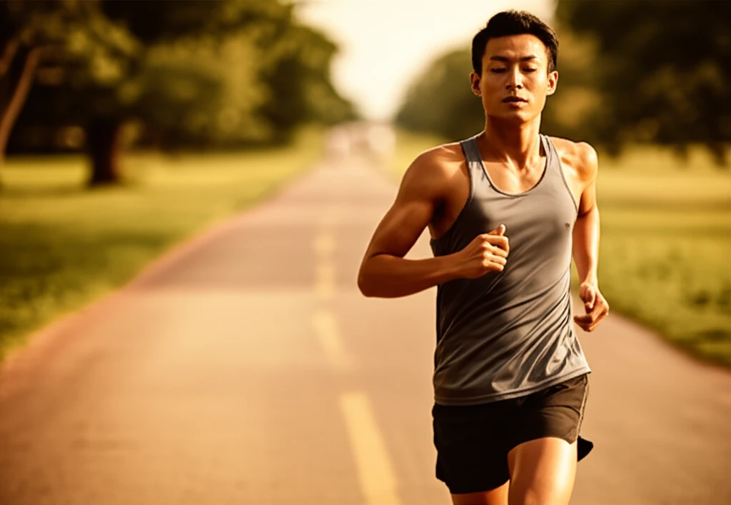 러닝화와 함께 달리는 이미지