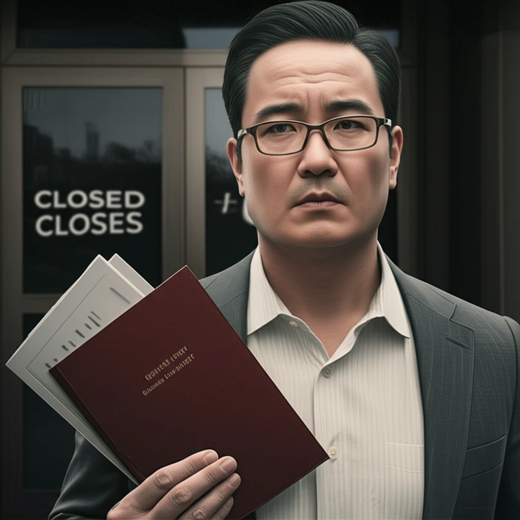 소상공인 폐업 및 재개업 관련 서류와 절차를 안내하는 이미지