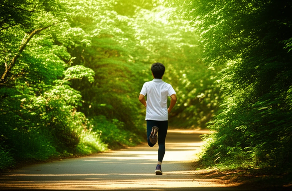 러닝하는 사람의 정신 건강