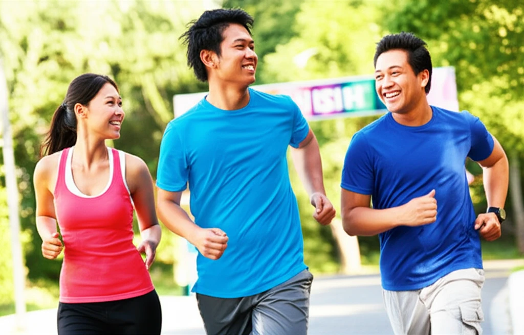 Runkeeper 앱 사용 화면