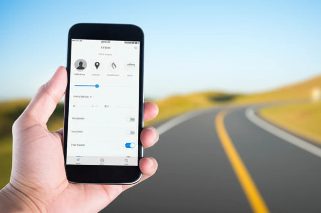 러닝 기록 앱의 설정 화면