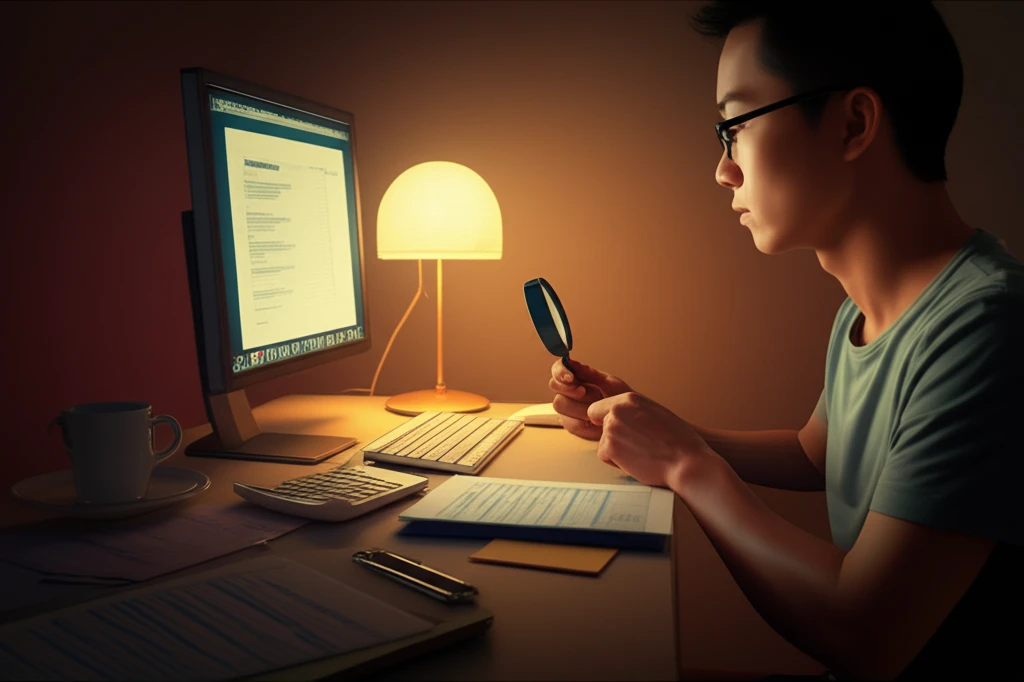 대출 후에도 신용정보를 관리하는 사람