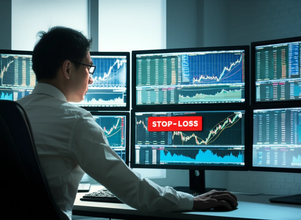 손절매와 익절 차트 이미지