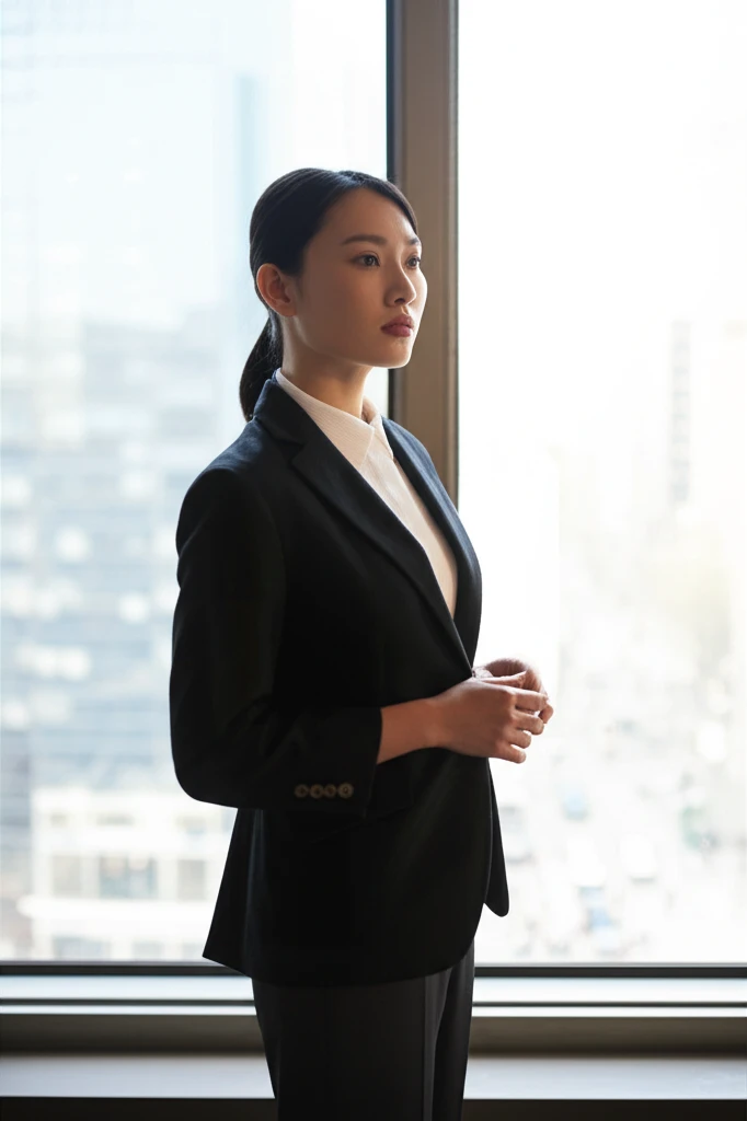 자신감 있는 러너가 신발 끈을 묶는 모습