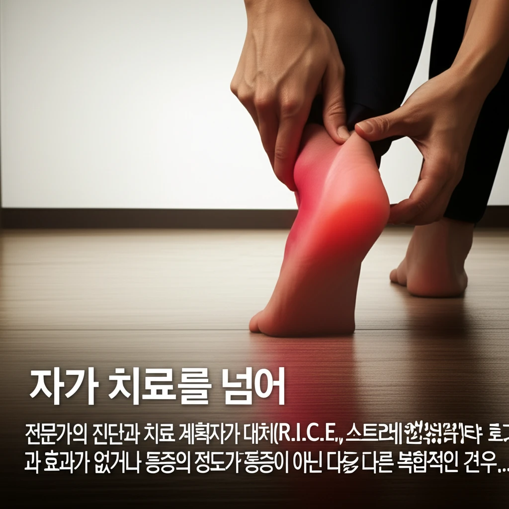 발바닥 통증 전문 진단 과정 이미지