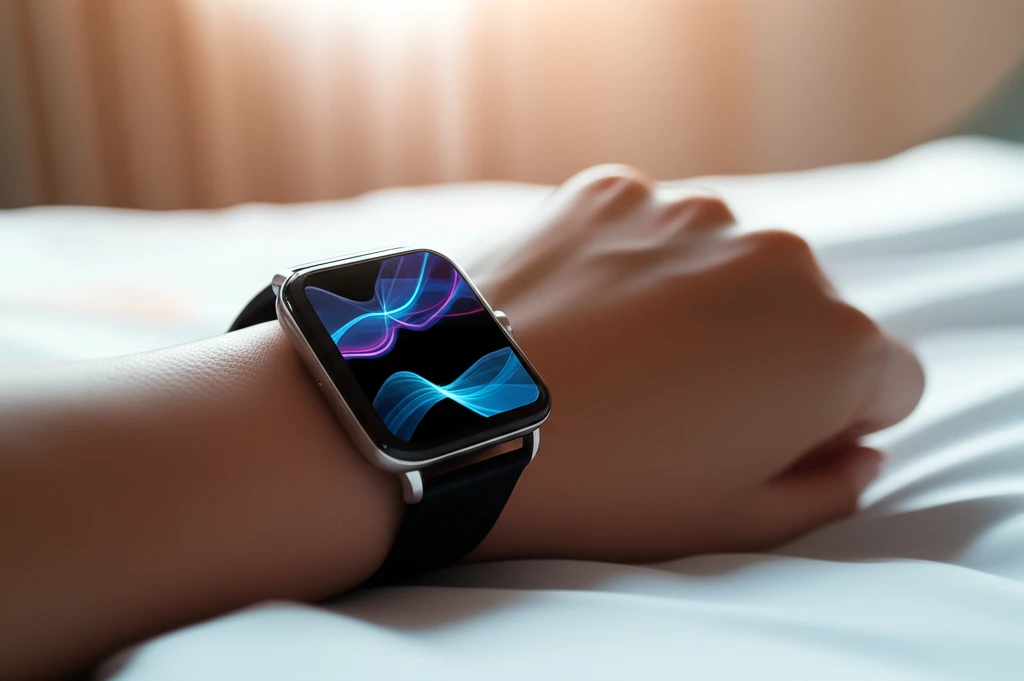 러닝워치 수면 분석 데이터 화면 예시