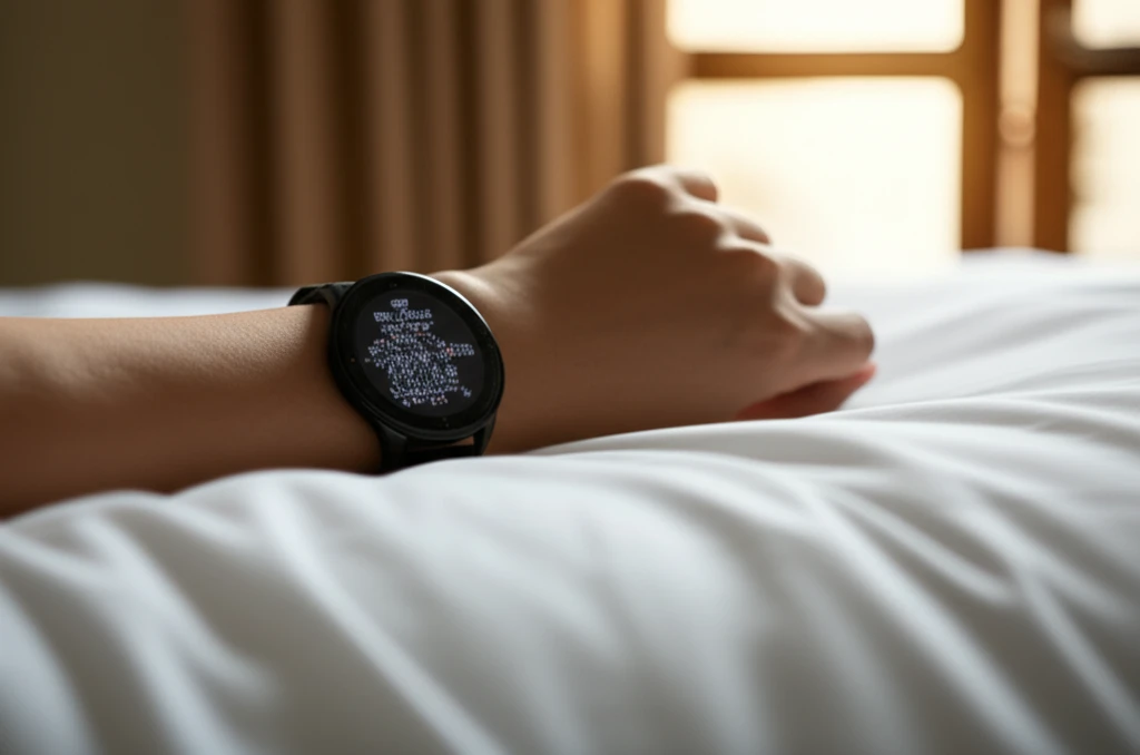러닝워치 수면 트래킹 데이터 스크린샷